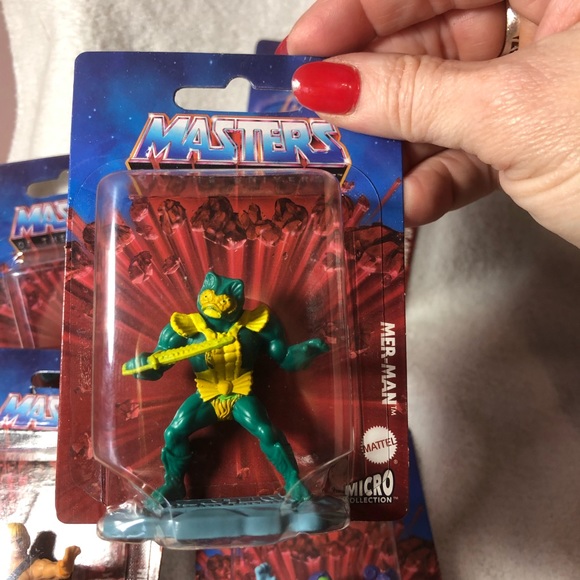 Mattel Masters of the Universe throwback retro mini figures HeMan Skeletor Orko - Picture 6 of 7